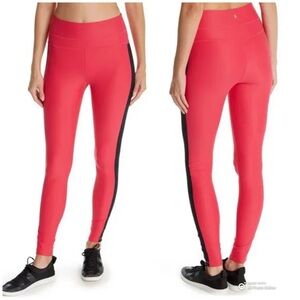 ✨ Spiritual Gangster NWT Love is Love Mesh Stripe Leggings XS Cherry Pink ✨